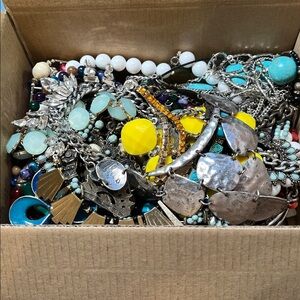 Happy New Year To Me!  3.2 lbs of wearable vintage to now jewelry.